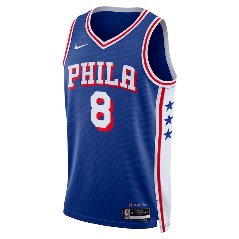 Philadelphia 76ers 24/25 George Away Jersey front