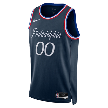 Philadelphia 76ers Navy 2025-2026 City Edition Jersey Custom