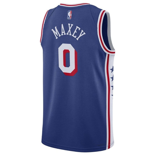 Philadelphia 76ers 24/25 Maxey Away Jersey back