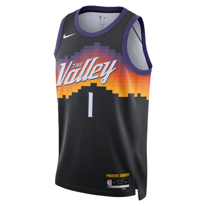 Phoenix Suns Black 2025-2026 City Edition Jersey Devin Booker #1