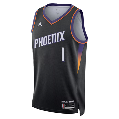 Phoenix Suns Black Statement Jersey Devin Booker #1