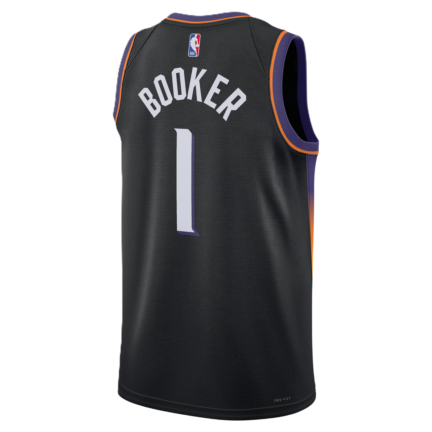 Phoenix Suns Black Statement Jersey Devin Booker #1