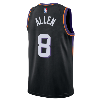 Grayson Allen Black Jersey, Phoenix Suns Statement Edition, Suns Gradient Jersey, #8 Allen Suns