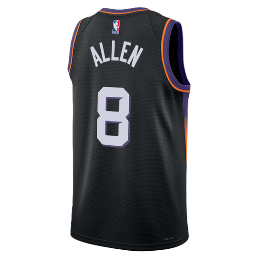 Grayson Allen Black Jersey, Phoenix Suns Statement Edition, Suns Gradient Jersey, #8 Allen Suns