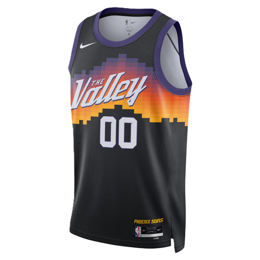 Phoenix Suns Black 2025-2026 City Edition Jersey Custom