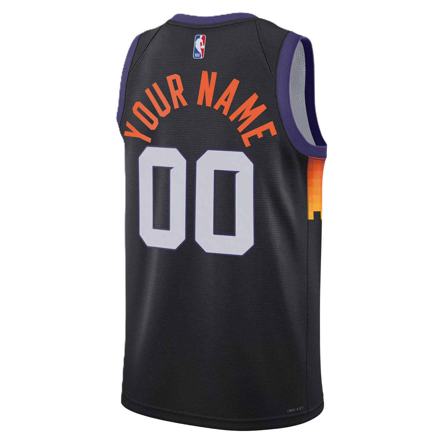 Phoenix Suns Black 2025-2026 City Edition Jersey Custom