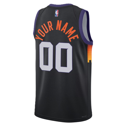Phoenix Suns Black 2025-2026 City Edition Jersey Custom