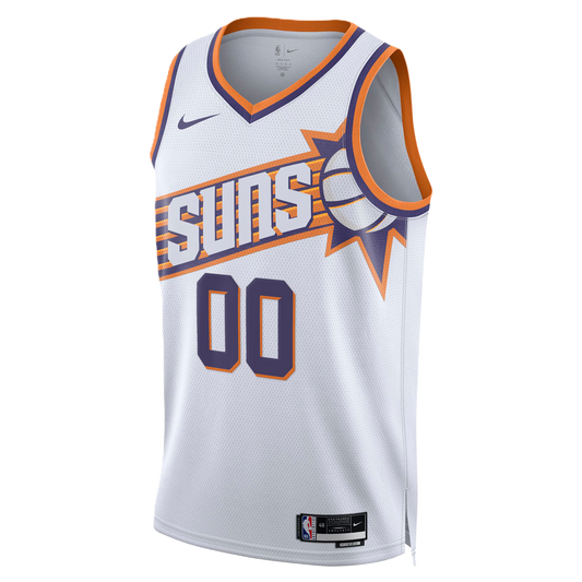Phoenix Suns White Association Jersey Custom