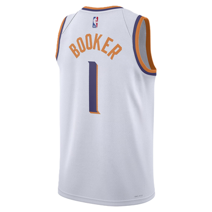 Phoenix Suns White Association Jersey Devin Booker #1