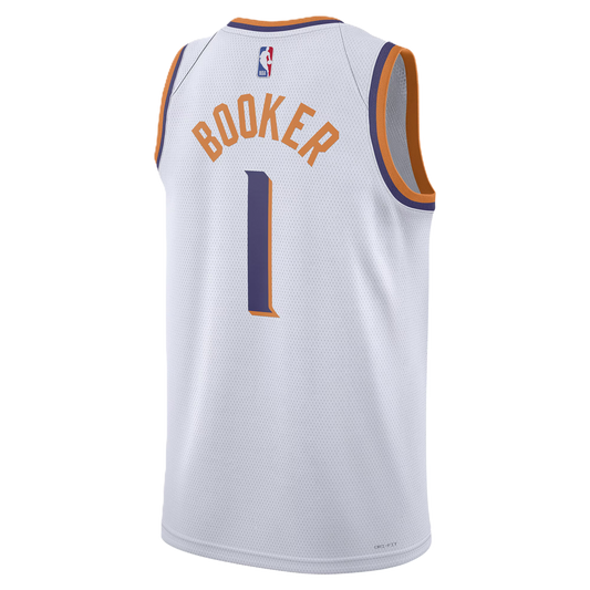 Phoenix Suns White Association Jersey Devin Booker #1
