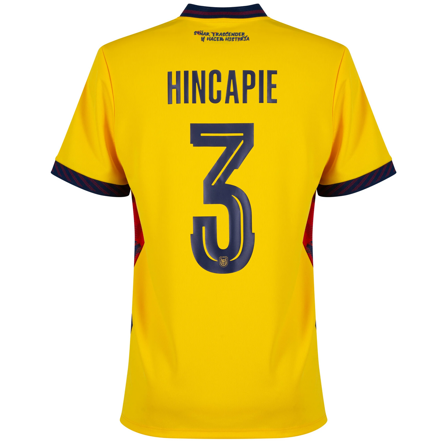 Ecuador 2026 Home Jersey Piero Hincapié #3