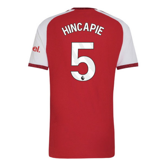 Arsenal 26/27 Home Jersey Piero Hincapié #5