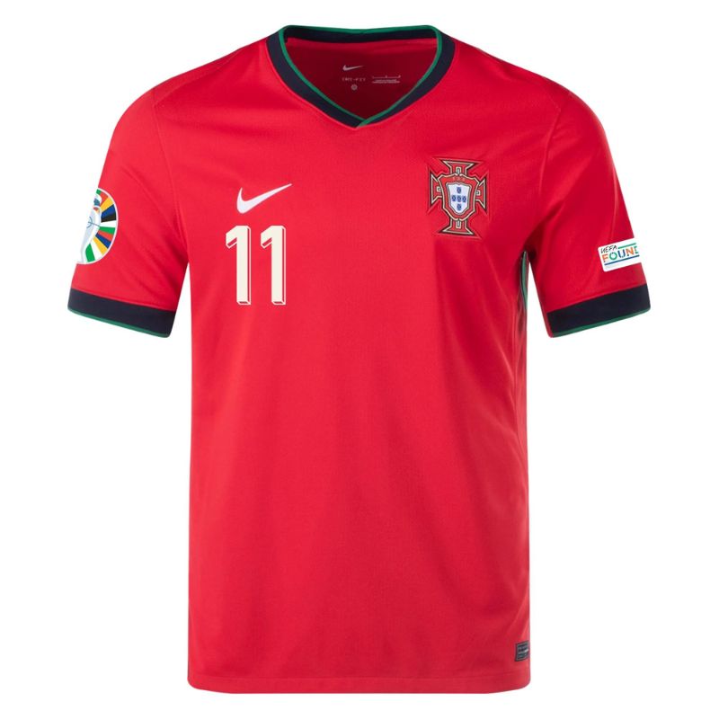 Portugal 2024 Home Jersey Joao Felix #11 front