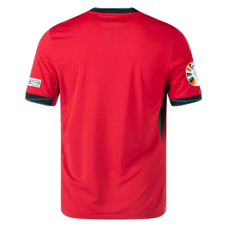 Portugal 2024 Home Jersey back