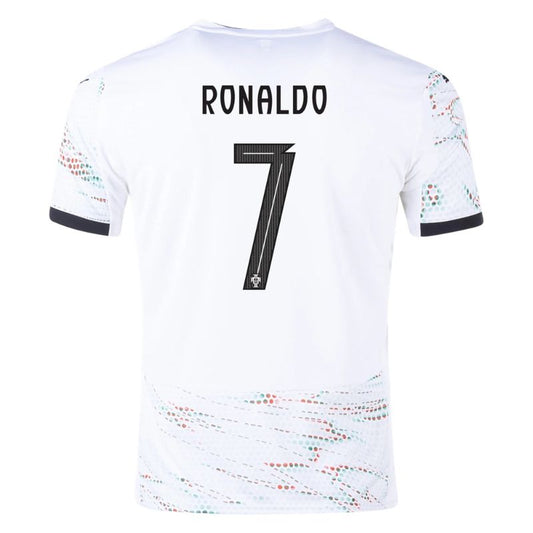 Portugal 2025 Away Jersey Ronaldo #7 back