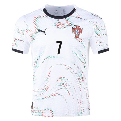 Portugal 2025 Away Jersey Ronaldo #7 front