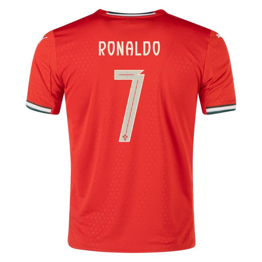 Portugal 2025 Home Jersey Ronaldo #7 back