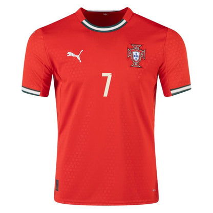 Portugal 2025 Home Jersey Ronaldo #7 front
