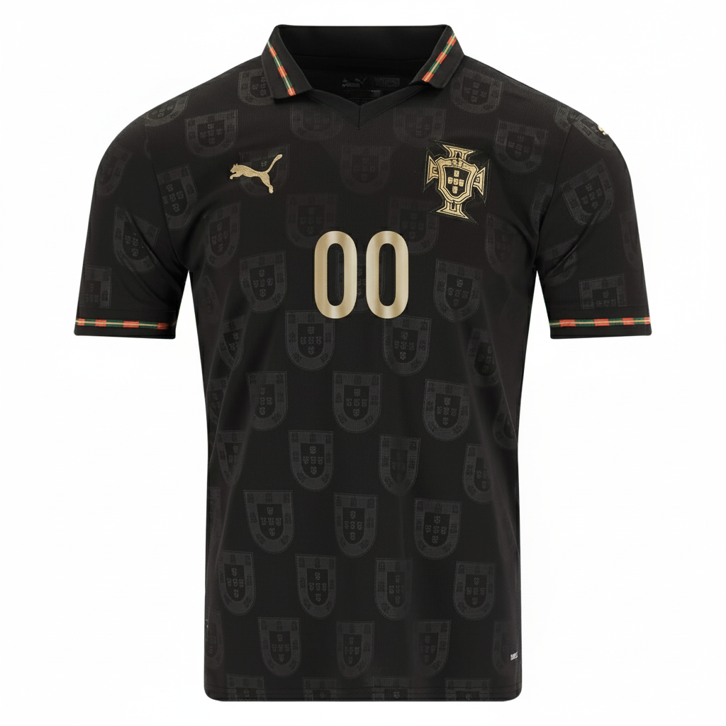 Portugal 2025 Pantera Negra Jersey Custom