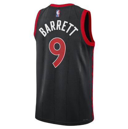 Toronto Raptors Black Statement Jersey RJ Barrett #9