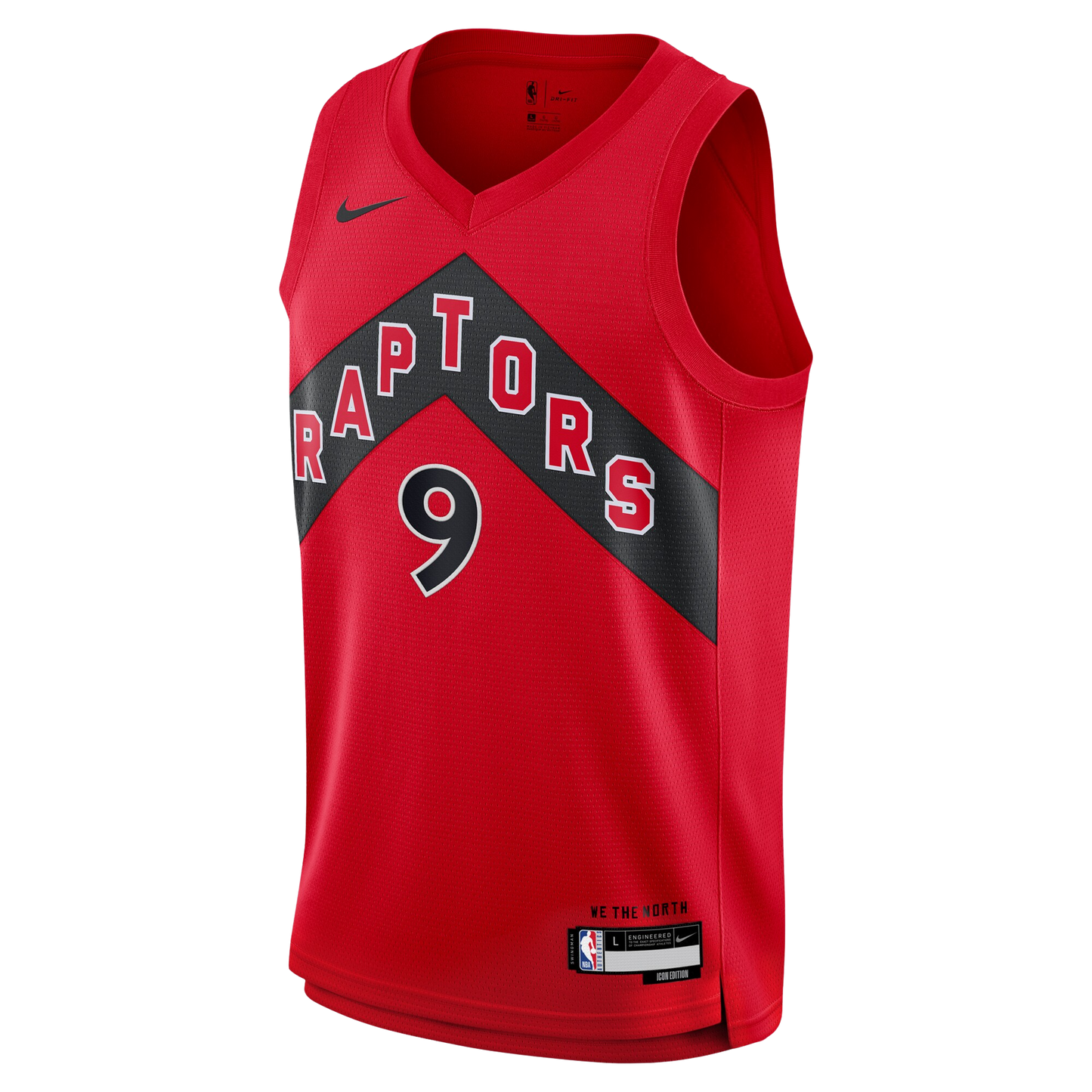 Toronto Raptors Red Icon Jersey RJ Barrett #9