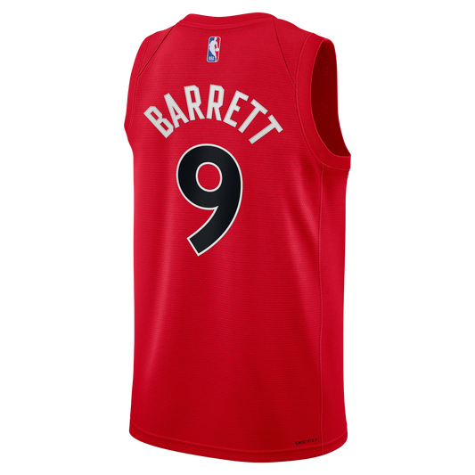 Toronto Raptors Red Icon Jersey RJ Barrett #9