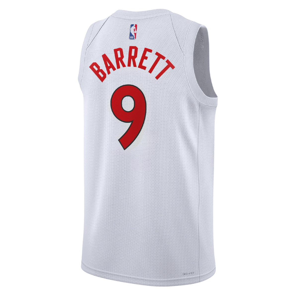 Toronto Raptors White Association Jersey RJ Barrett #9