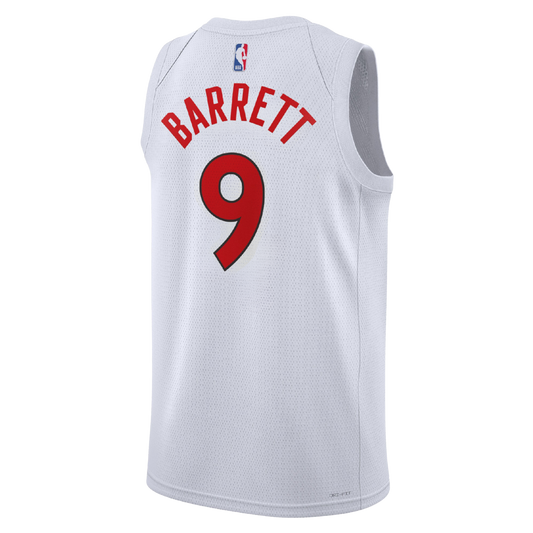 Toronto Raptors White Association Jersey RJ Barrett #9