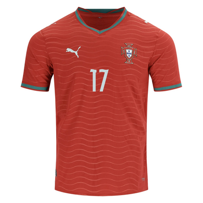 Portugal 2026 Home Jersey Rafael Leão #17