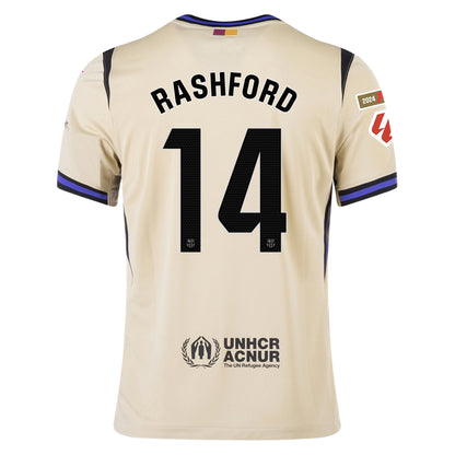 FC Barcelona 25/26 Away Jersey Rashford #14