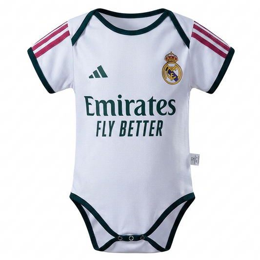 Real Madrid 26/27 Home Baby Onesie Bodysuit