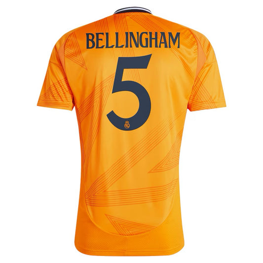 Real Madrid 24/25 Away Jersey Bellingham #5 back