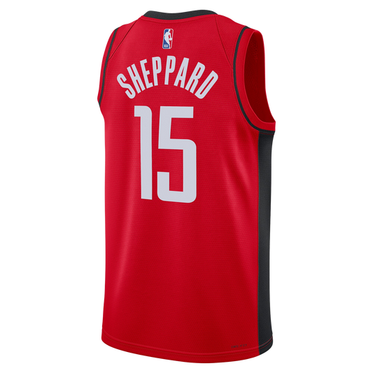 Houston Rockets Red Icon Jersey Reed Sheppard #15