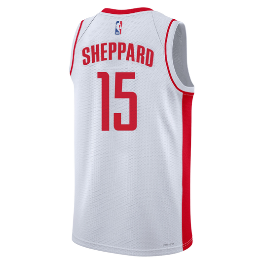Houston Rockets White Association Jersey Reed Sheppard #15
