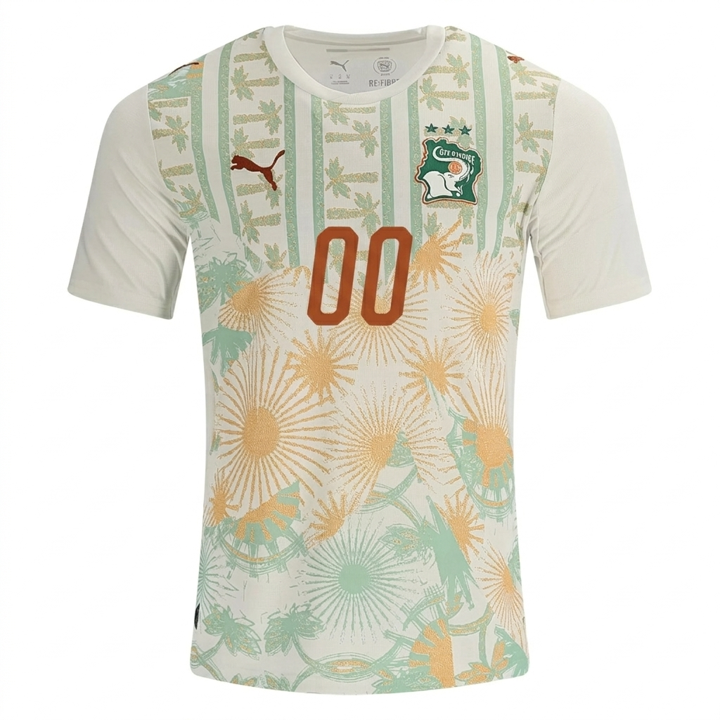 Ivory Coast 2026 Away Jersey Custom