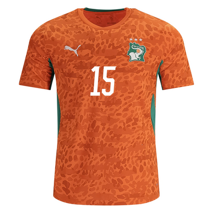 Ivory Coast 2026 Home Jersey Amad Diallo #15