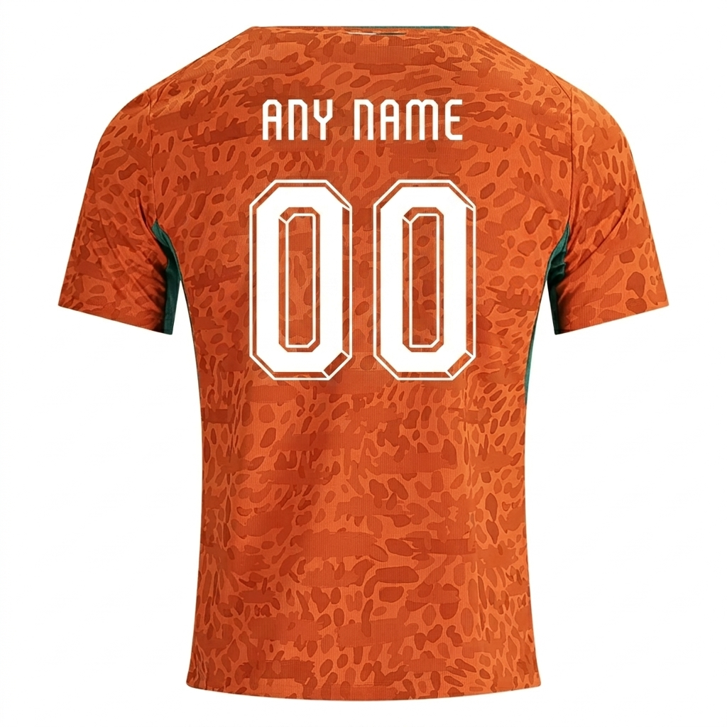 Ivory Coast 2026 Home Jersey Custom
