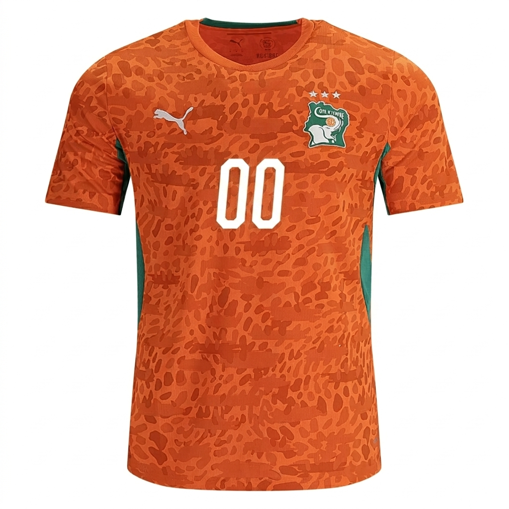 Ivory Coast 2026 Home Jersey Custom