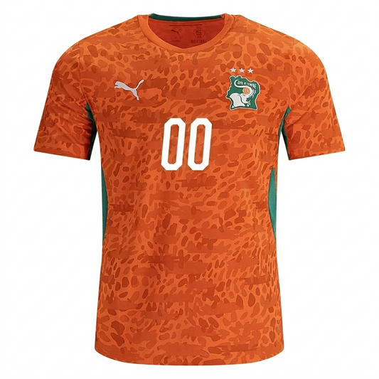 Ivory Coast 2026 Home Jersey Custom