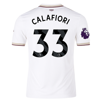 Arsenal 25/26 Third Jersey Riccardo Calafiori #33