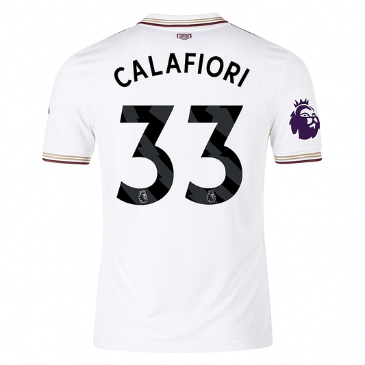 Arsenal 25/26 Third Jersey Riccardo Calafiori #33