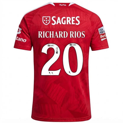 Benfica 26/27 Home Jersey Richard Rios #20