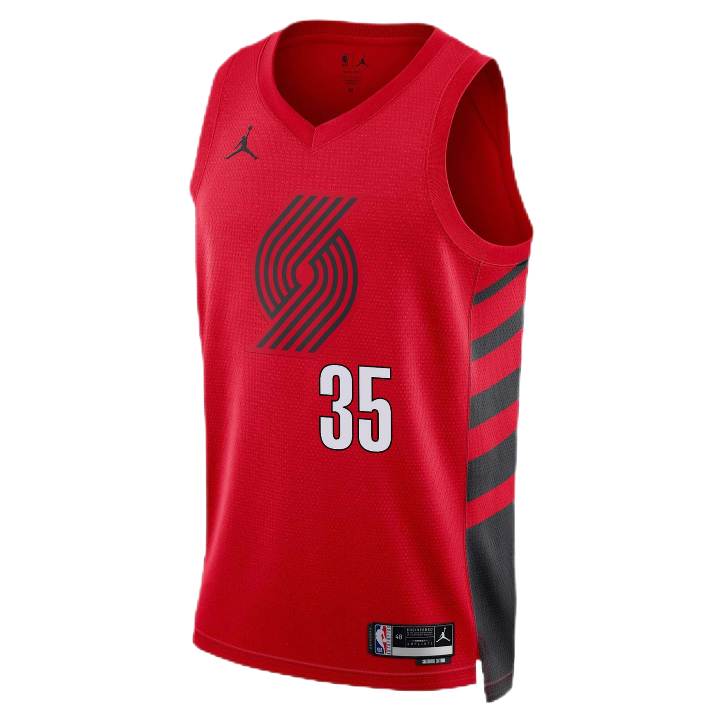 Portland Trail Blazers Red Statement Jersey Robert Williams III #35