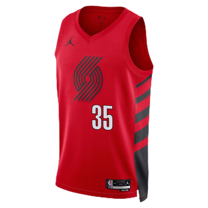 Portland Trail Blazers Red Statement Jersey Robert Williams III #35
