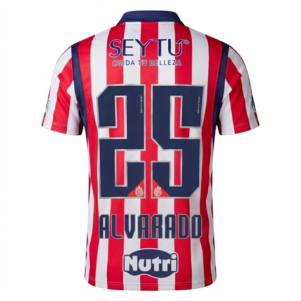 Chivas De Guadalajara 26/27 Home Jersey Roberto Alvarado #25