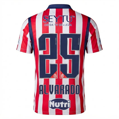 Chivas De Guadalajara 26/27 Home Jersey Roberto Alvarado #25
