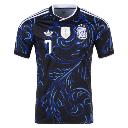 Argentina 2026 Away Jersey Rodrigo De Paul #7