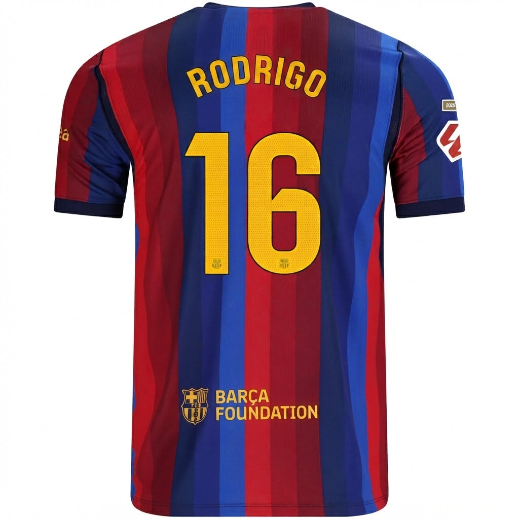 FC Barcelona 26/27 Home Jersey Rodrigo Hernandez #16