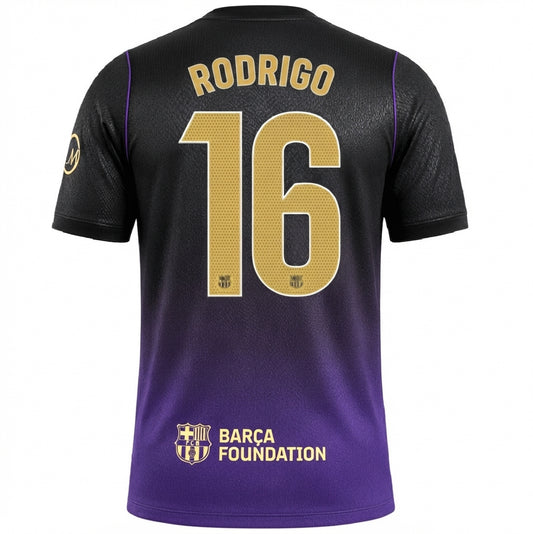 FC Barcelona 26/27 Away Jersey Rodrigo Hernandez #16