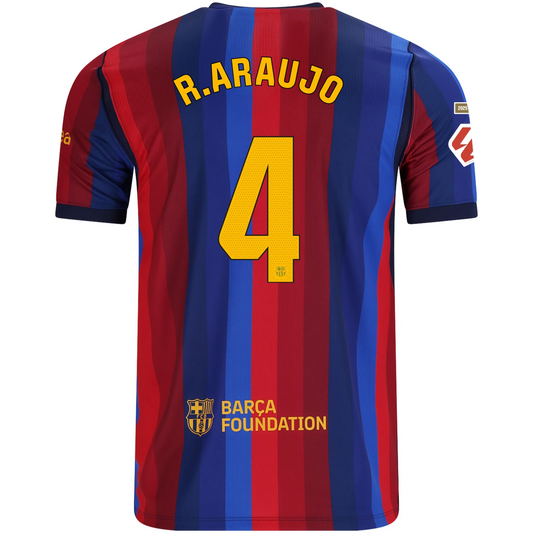 FC Barcelona 26/27 Home Jersey Ronald Araujo #4